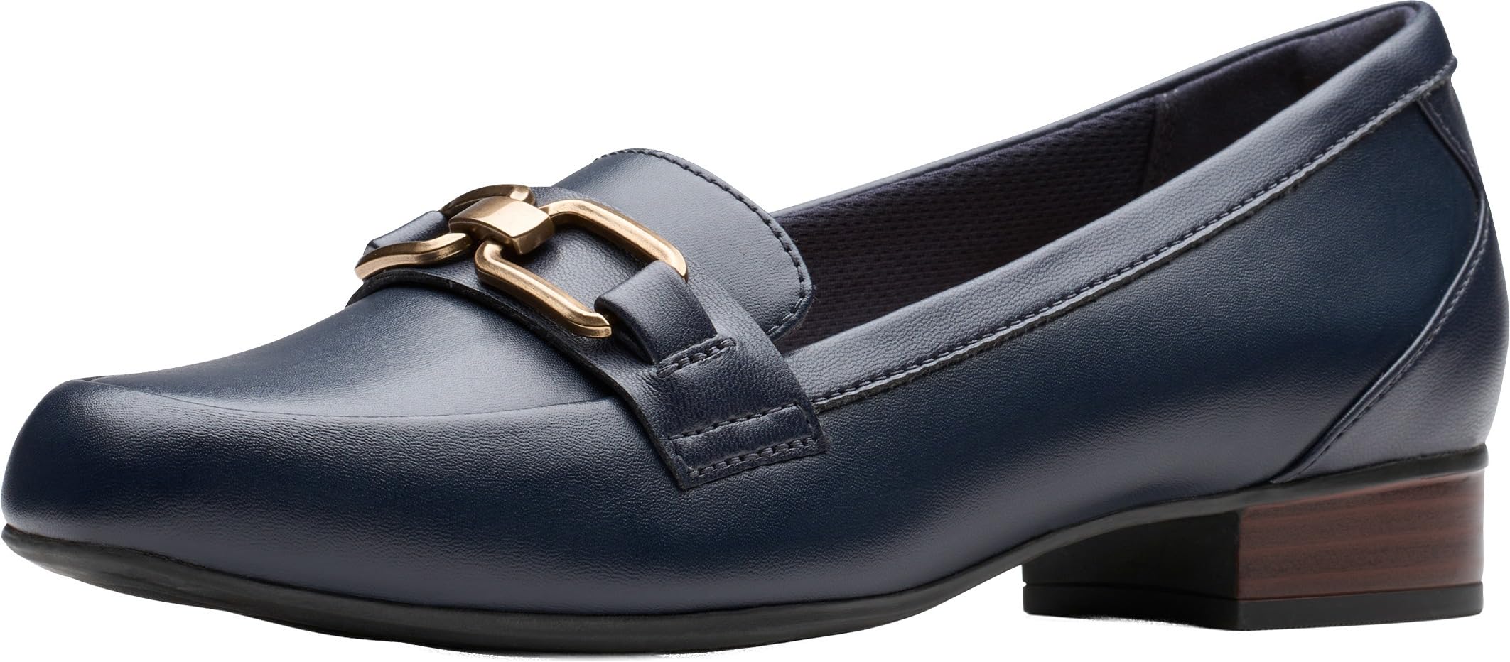 Clarks Women’s Juliet Echo Navy Leather Medium 11
