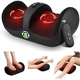 Nekteck Cordless Shiatsu Foot Massager with Heat, Leg and Calf Massager | Massager Tools for Neuropathy &amp; Plantar Fasciitis, Remote Control, FSA Eligible Relaxation Gifts, Portable Home Office