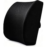 Almofada Lombar para Carro com Gel e Espuma de Memória, Apoio Lombar Ergonomico com Design de Zonas, Encosto Lombar para Corr