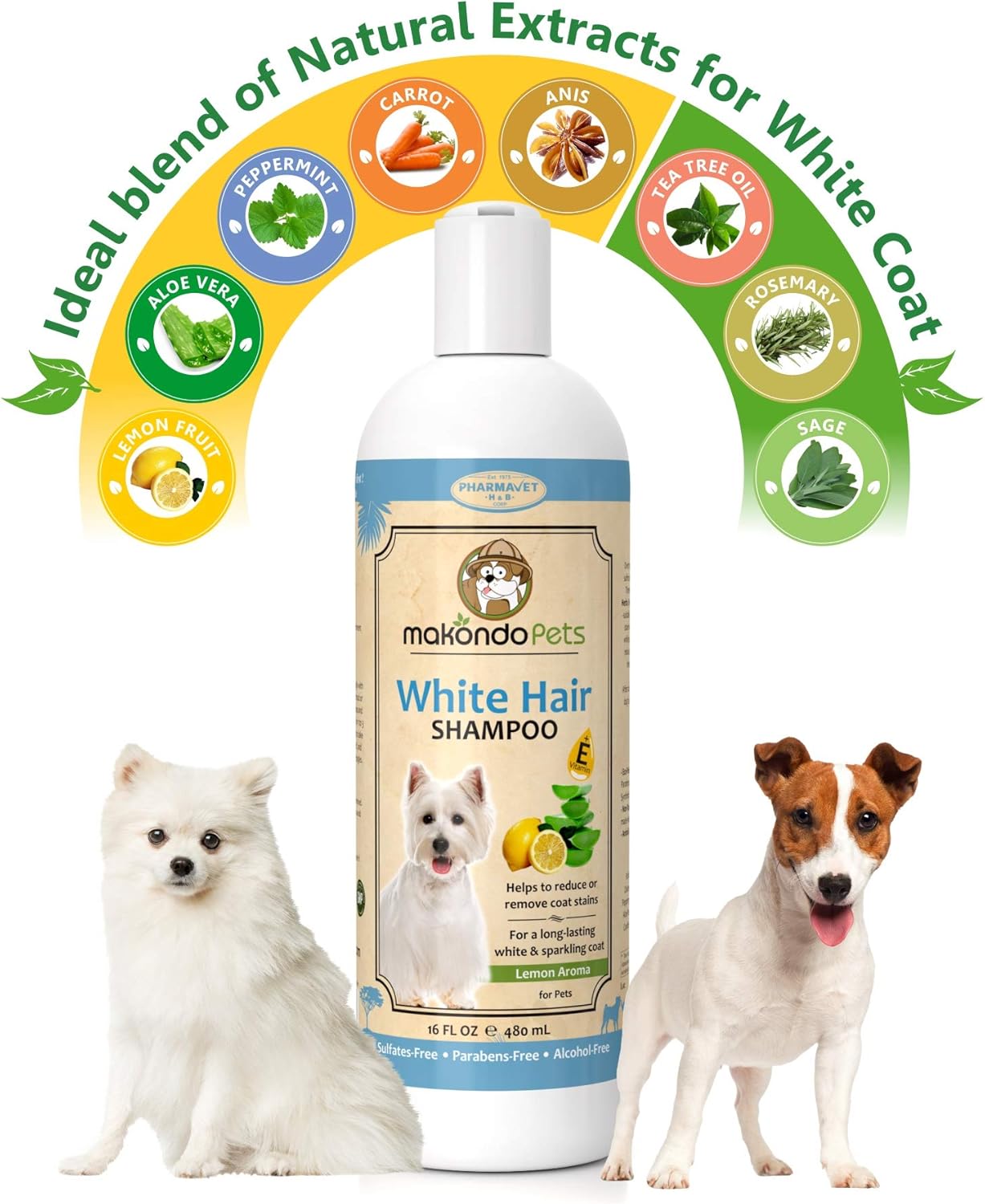 shampoo for white hair dogs