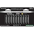 Eneloop Panasonic BK-3HCCA16FA pro AA High Capacity Ni-MH Pre-Charged Rechargeable Batteries, 16-Battery Pack