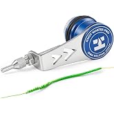 HOOK-EZE PR Knot Bobbin Tool, Fishing Knot Tying Tool for Braid to Leader (FG Alternative), Heavy Duty GT Assist Knotter Line Winder for Secure Ties, Offshore Saltwater Gear &amp; Accessories