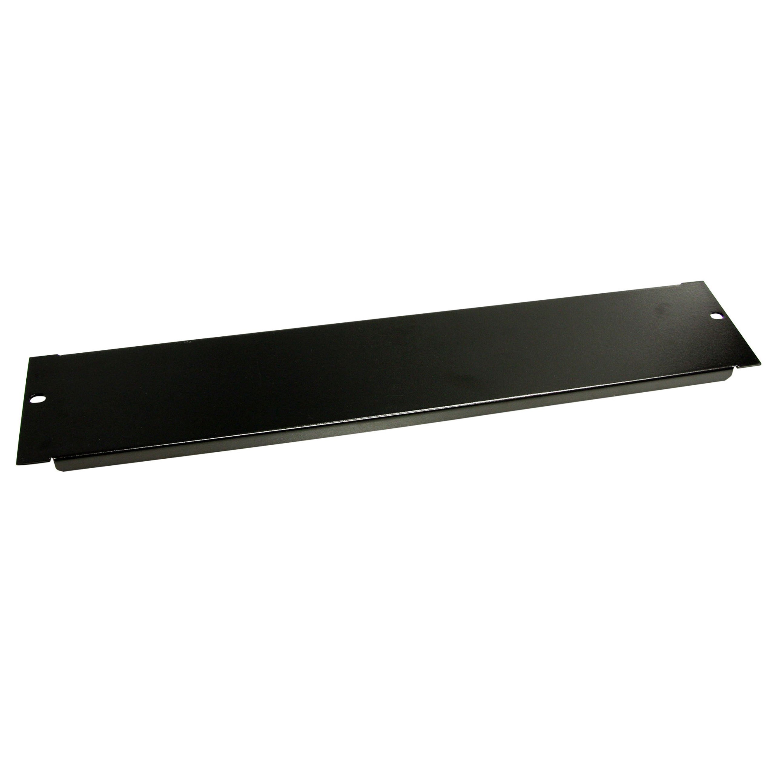 StarTech.com 2U Blanking Panel - Steel Rack Mount Filler Panel - for 19in Server Rack Enclosure or Cabinet - Black Rack Panel (BLANKB2)