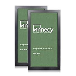 Annecy 10 x 20 Picture Frame Black（2
