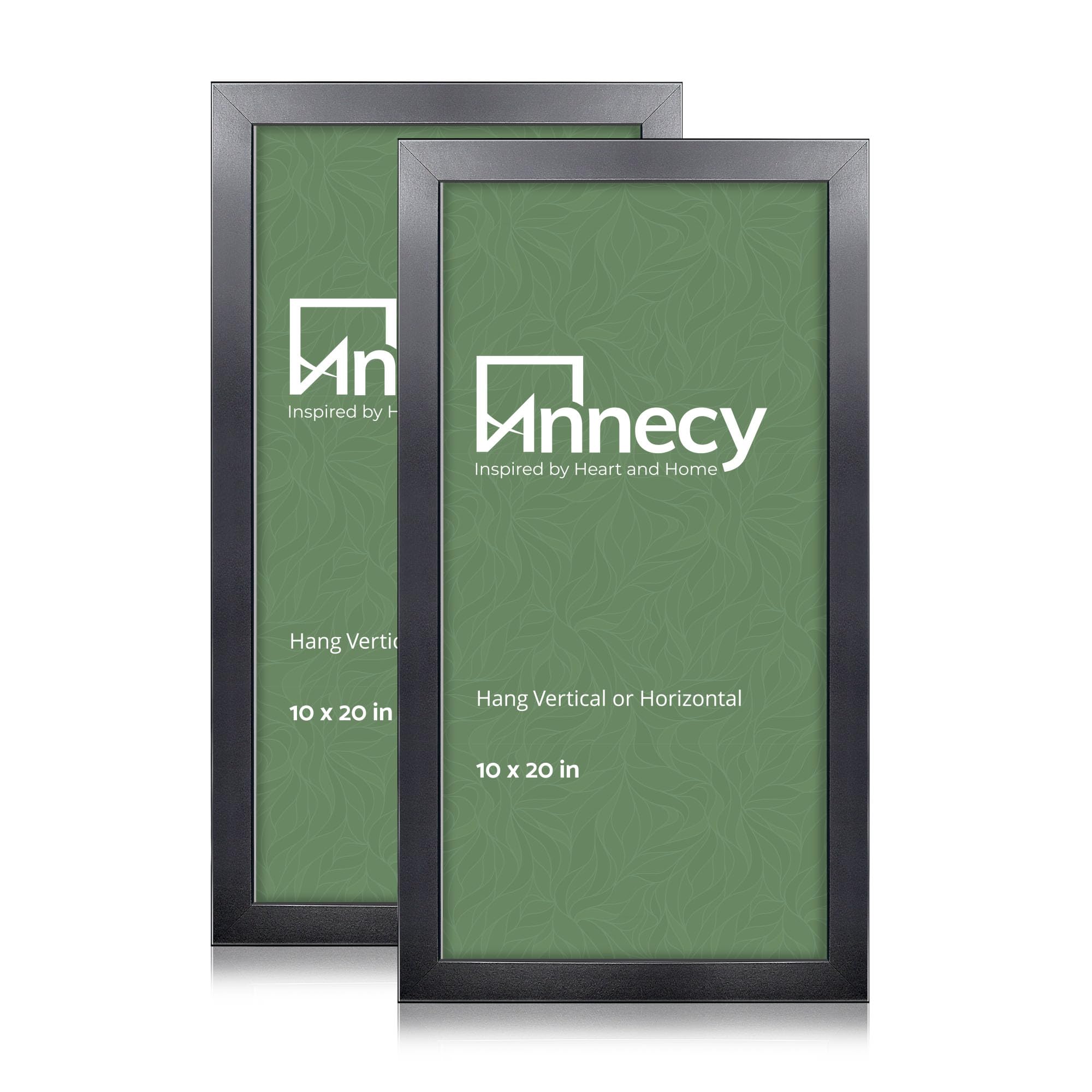 Annecy 10 x 20 Picture Frame Black（2