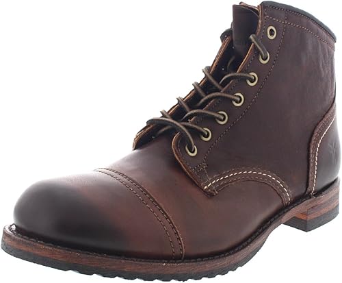 frye logan cap toe black