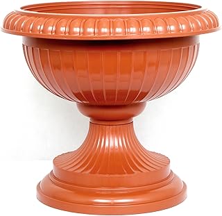 Pflanzkübel Blumenspindel Pflanzschale Euro ∅41cm Terracotta