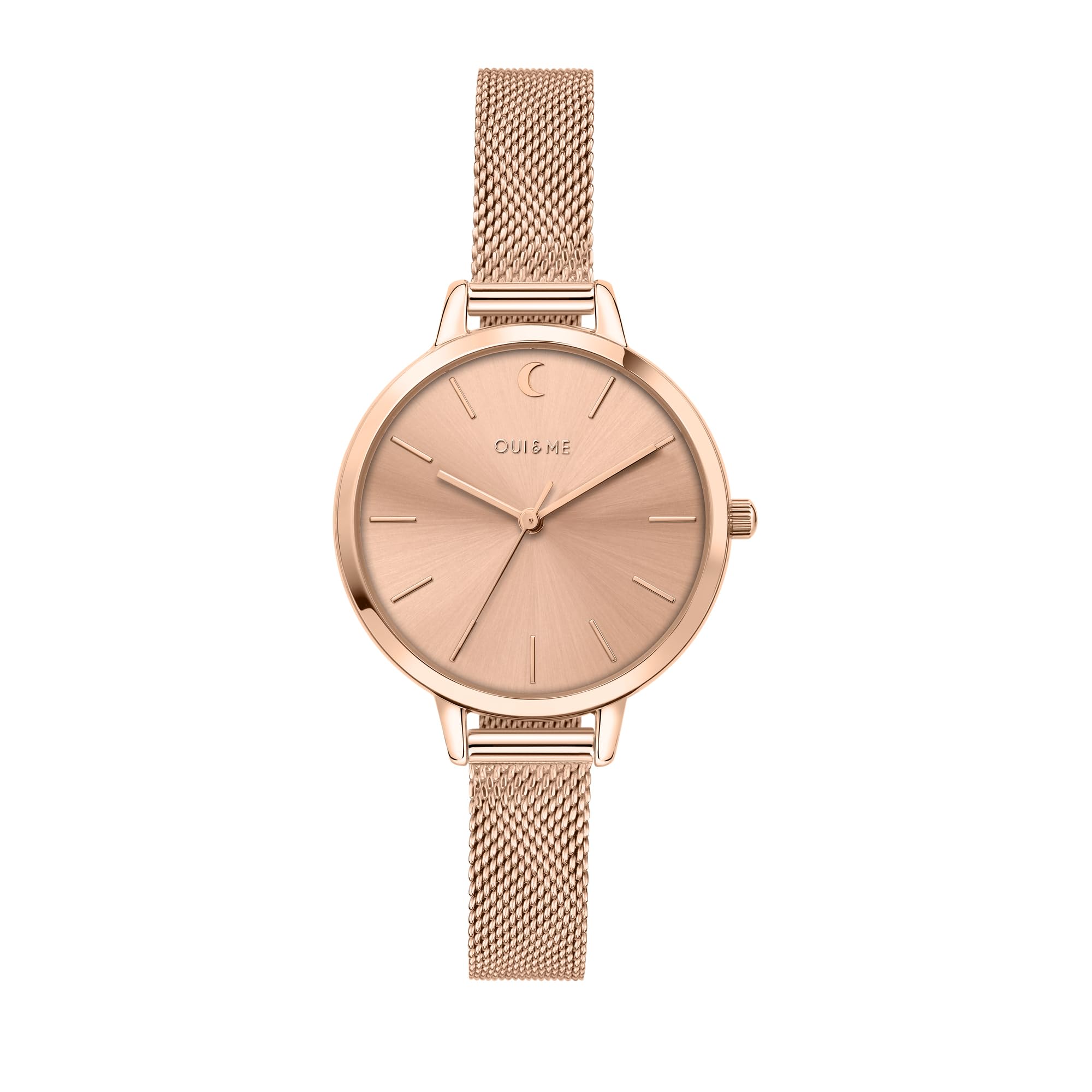 Oui&me Amourette Women's Watch Time Only Made of Steel, Pvd Rose Gold - ME010095