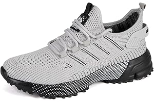 Men's Fashionable Sneakers Non-Slip Breathable Mesh Casual Walking Shoes