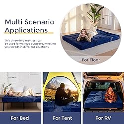 MAXYOYO Tri-Fold Mattress, 6 Inch Tufted Folding