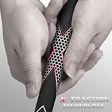 CHAMPKEY Premium Rubber Golf Grips 13 Pack Oversize Black White view 3