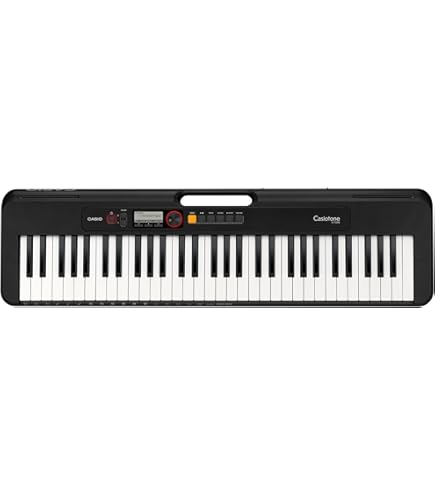 Teclado Musical Casio CT-S195 61 teclas, 400 timbres e 48 notas de