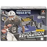 2025 Panini Revolution Football MEGA box (12 pks/bx, Storm parallels)