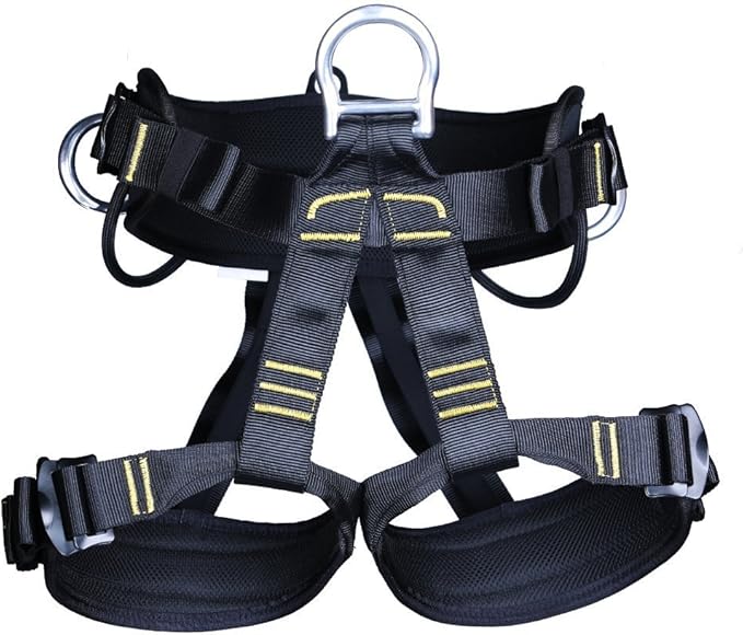 Yundxi Rock Tree Climbing Harness Tree Arborist Safety Sitting Belt