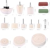 Heatigo 14 PCS Car Polishing Pads Drill Kit with Rouge Compounds view 2