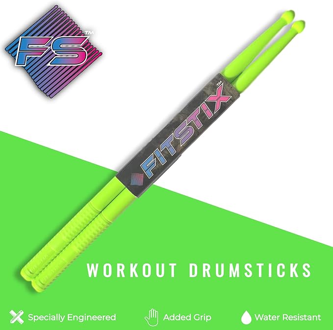 FITSTIX Drumsticks for Fitness & Aerobic Workout Classes the Drum