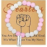 Inspirational Bracelets for Women Beaded Bracelets Gift Get Well Soon Gifts New Beginning Gifts for Friends Sister Coworker Relief Stress Anxiety Recovery Healing Gift Christmas Birthday Jewelry