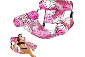 Inflatable Pool Floats - Floating Water Hammock - in Water Pool Floats,for Swimming, Party, Beach, Rivers, Travel, Adults, Me
