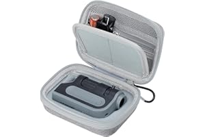 cainda Microscope Case for Carson MicroBrite Plus 60x-120x LED Lighted Pocket Microscope (MM-300 and MM-350) and for BEBANG LAKWAR 60x-120x Pocket Microscope(Case Only)