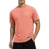 Rdruko Men's Dry Fit Workout Shirts Moisture Wicking Short Sleeve Athletic Running Gym Active T Shirts