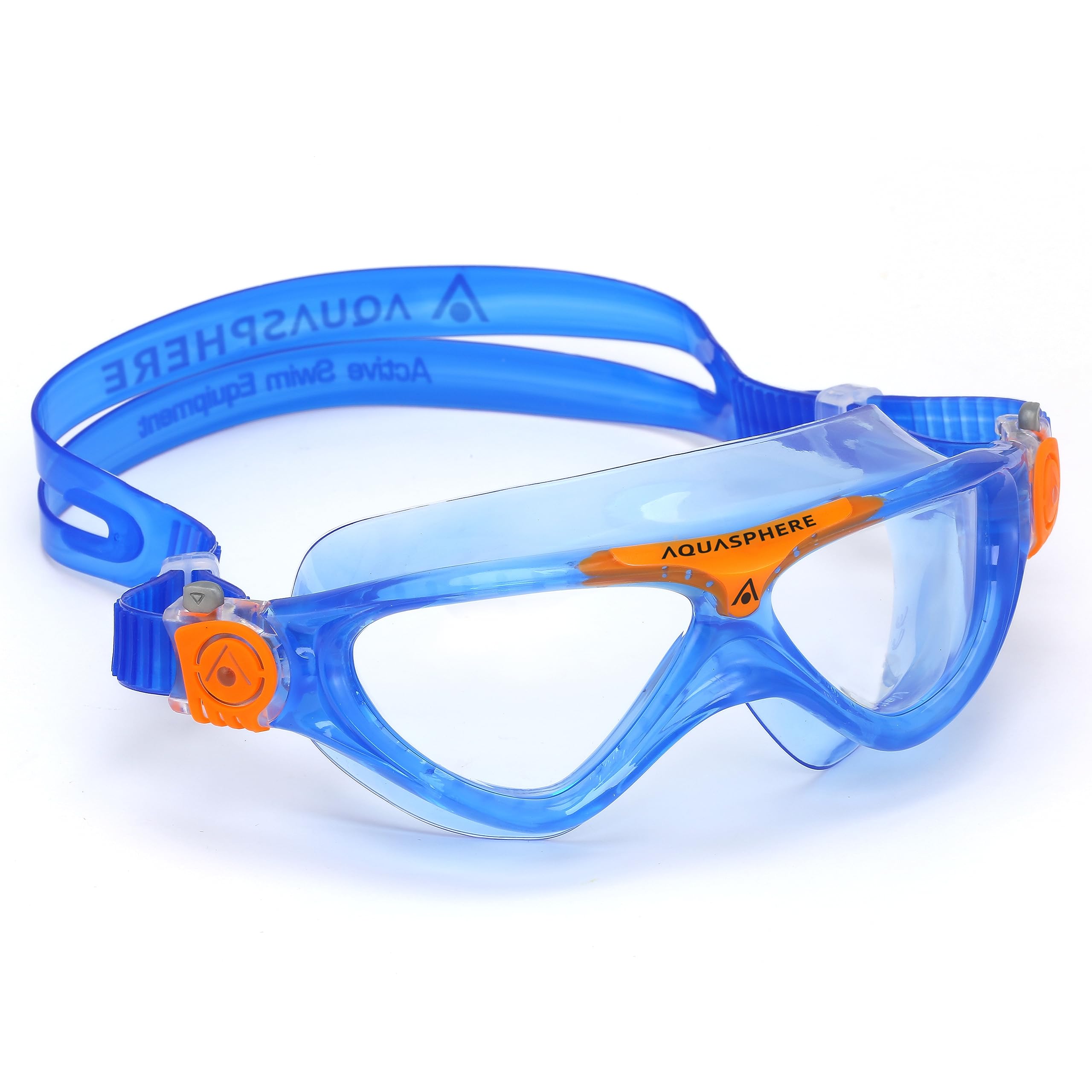 Aquasphere MS1744008LC Swimming Goggle, Blue and Orange - Clear Lens, One Size โ image 1