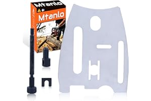 Mtanlo Chain Adjusting Screw Tensioner & Inner Plate For Jonsered 625 630 670 2077 2083, Chain Tensioner Protection Plate