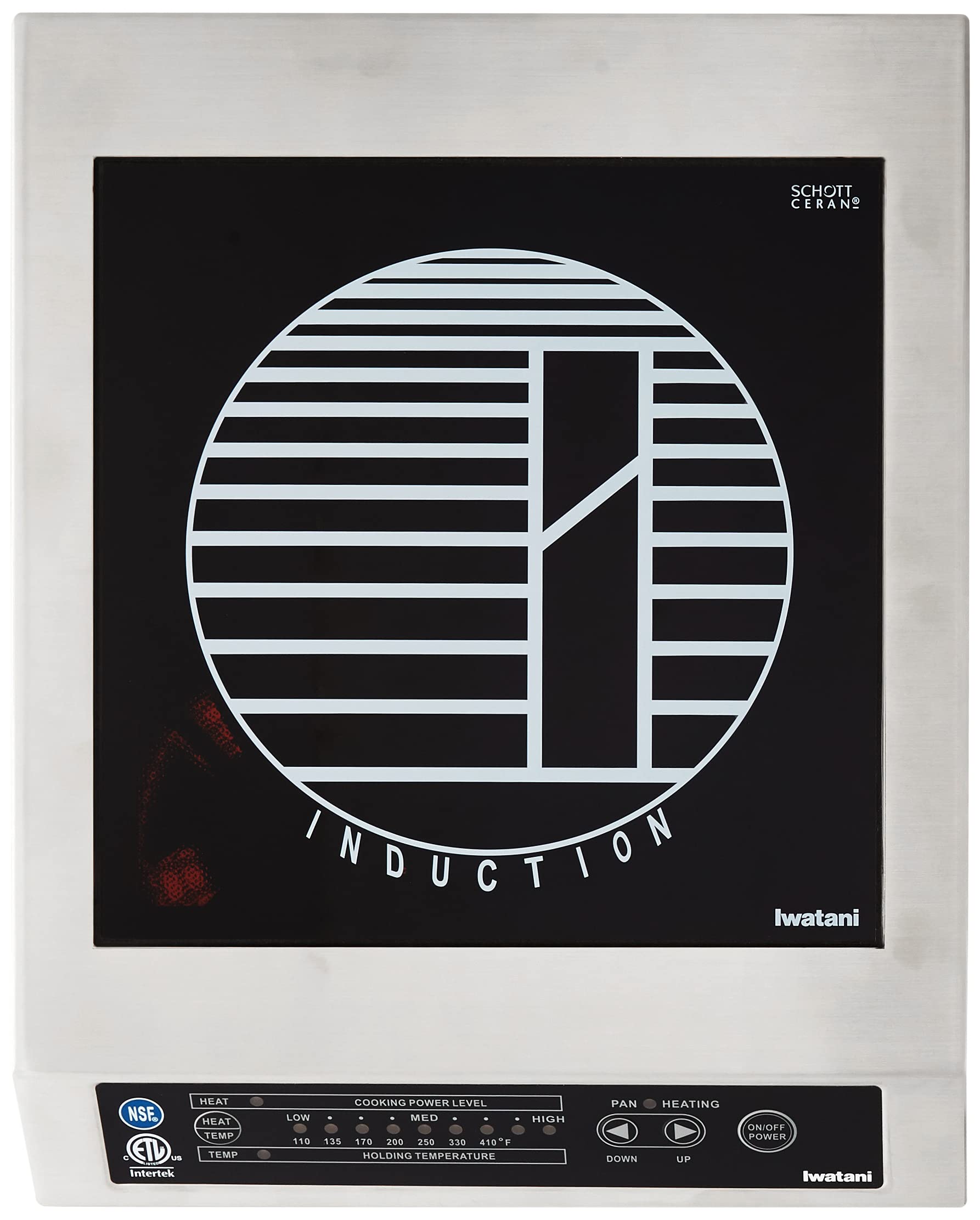 Iwatani IWA-1800 Tabletop Single-Burner Electric Stove Induction Burner Medium