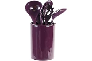 Reston Lloyd Melamine Utensil Holder Set - 6 Count, Plum