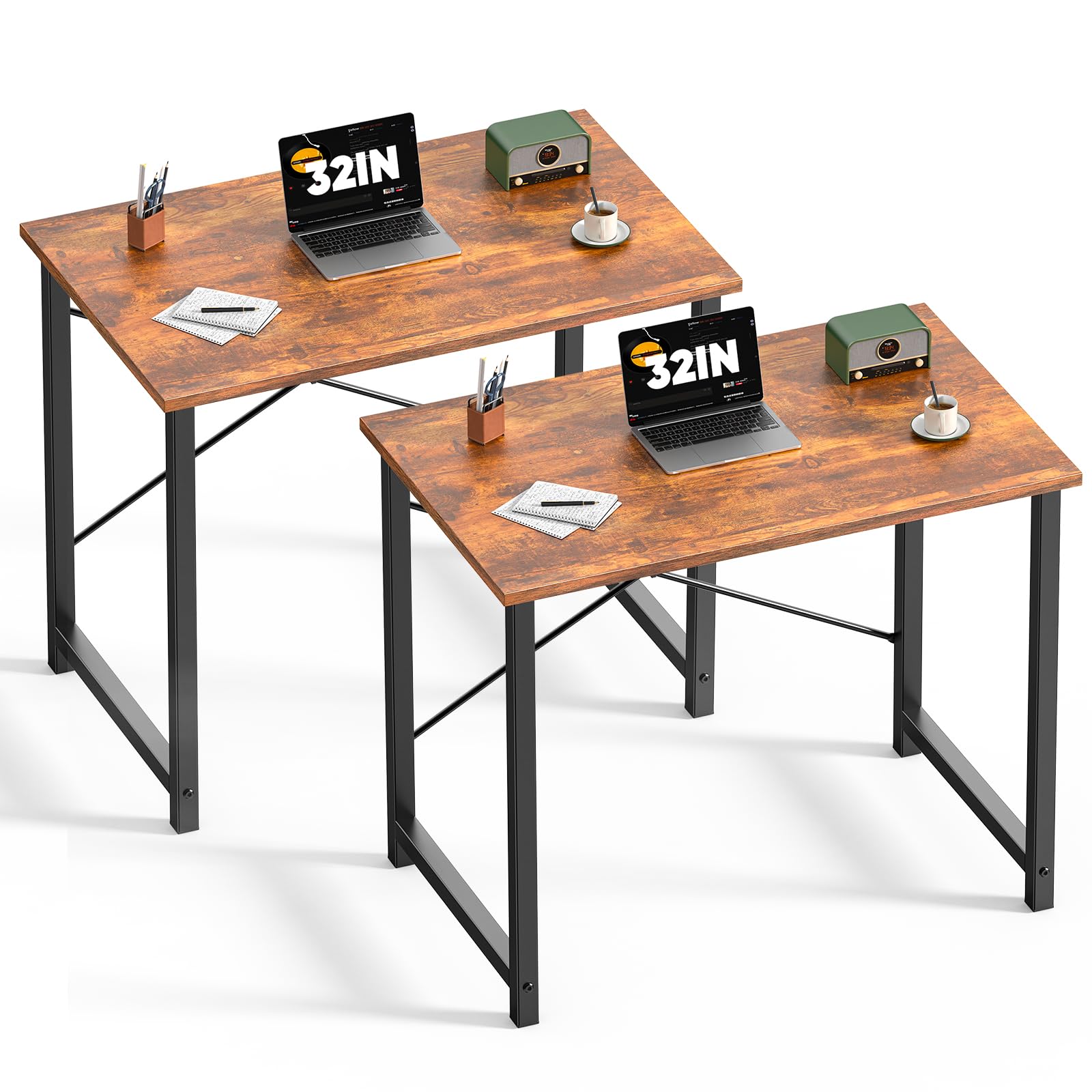 DUMOS 32 in Small Computer Desk for Home