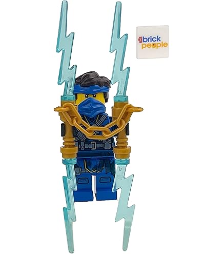 LEGO Ninjago Jay ZX Minifigure with Armor and Katana Sword