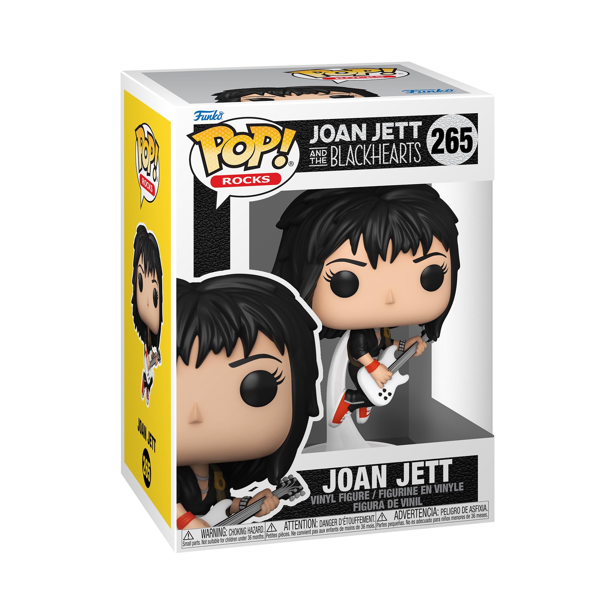 Funko POP! Rocks: Joan Jett - Collectable Vinyl Figure - Gift Idea - Official Merchandise - Toys for Kids & Adults - Music Fans - Model Figure for Collectors and Display