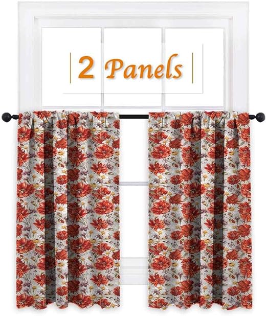 Amazon Com Maisi House Decor Curtains And Valances Blooming