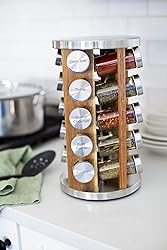 Orii 20 Jar Spice Rack with Spices Included - Tower