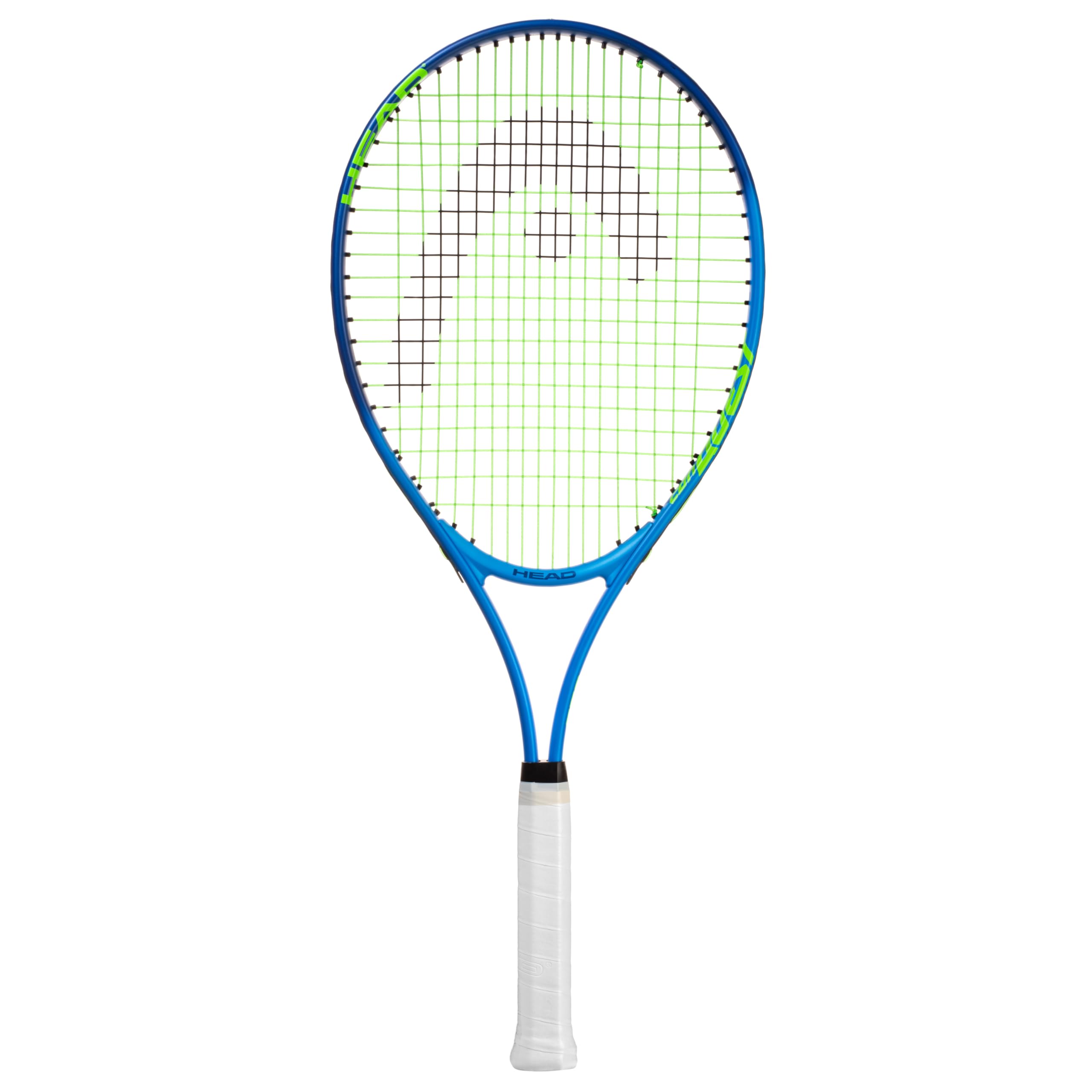 HEAD Ti. Conquest Tennis Racket - Pre-Strung Head Light Balance 27 Inch Racquet - 4 3/8 in Grip,Blue