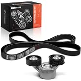 A-Premium Engine Serpentine Belt Drive Kit with Tensioner | Compatible with Ram 1500 &amp; Jeep Grand Cherokee, Commander &amp; Dodge Ram 1500, Ram 2500, Dakota, Durango &amp; Chrysler &amp; More