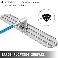 VEVOR Bull Float Magnesium Concrete Float 48 x