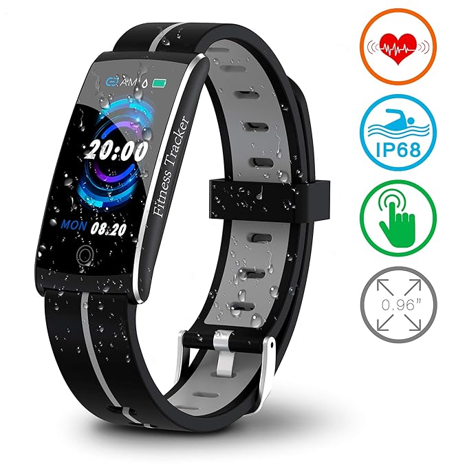 Fitness tracker Heart Rate Monitor fitness tracker Amazon.co.uk