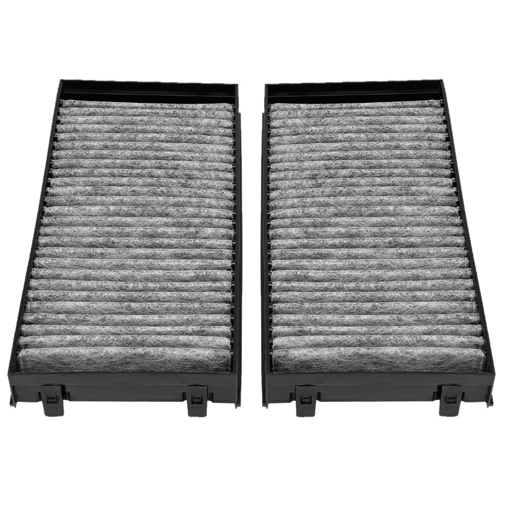 Gorgeri 2PCS Car Cabin Air Filter Anti Pollen Dust Replacement Part for X5 E70 X6 E71 Oe Number 64316945586