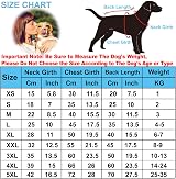 HuaLiSiJi Dog Jumper Hoodie Blue Navy XXL Fleece Inside Warm Cozy view 6
