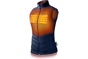GOBI HEAT Dune Women's Heated Vest - 10 hrs of Heat | With Battery & Charger | Machine Washable