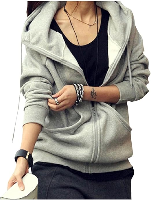 Amazon Formanism あったか 裏起毛 ボリューム ネック 立ち襟 ドルマン スウェット パーカー ジッパー レディース グレー 2xl トレーナー パーカー 通販