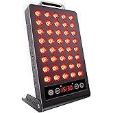 BestQool Red Light Therapy, Dual Chip 660nm 850nm Elite Grade Red Light Therapy for Face, Portable Infrared Light Therapy for Body, Red Infrared Light Device, LED Light Therapy Panel. 50W.