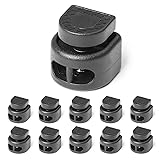 UpUGo 10 PCS Spring Cord Locks, Double Hole