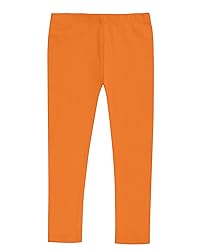 Made in USA Girls Leggings 100% Cotton for School