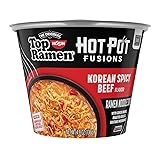 Top Ramen Hot Pot Fusions Korean Spicy Beef, 4.8