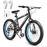 VEVOR Mountain Bike for Men/Women, 20"/26"/29" Sizes, 7/21/24 Speed Twist Shifting, Front or Dual Suspension, Dual Disc Brakes, Comfort Saddle, Sleek Colors