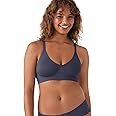 True & Co Women's Soft Form V Neck Adjustable Strap Bra