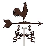 EZ Vane Rooster Weathervane — Deck Mount, Wind