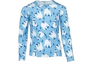 Hot Chillys Youth MTF Originals Print Crewneck Midweight Body Fit Base Layer