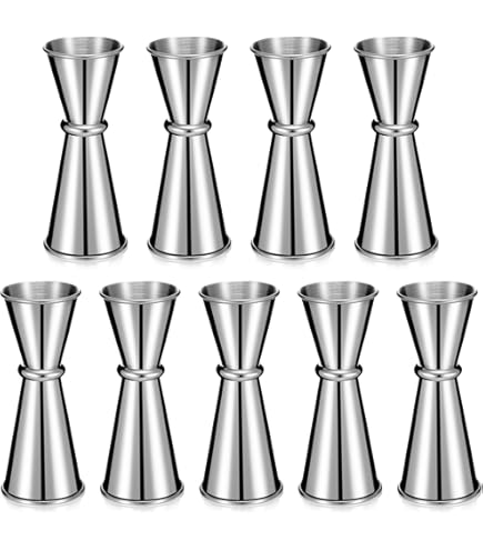 16-Pack Stainless Steel Cocktail Strainers - Bartender Drink Strainers For Bar & Home Use